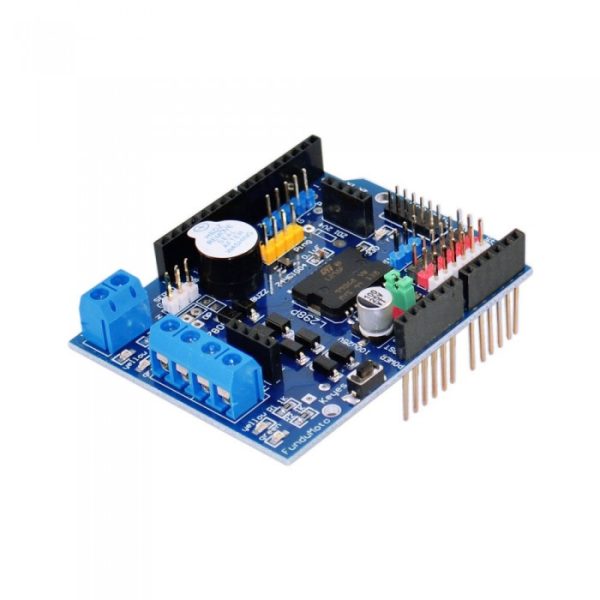 Motor Shield L298P Arduino UNO - EC Robotics