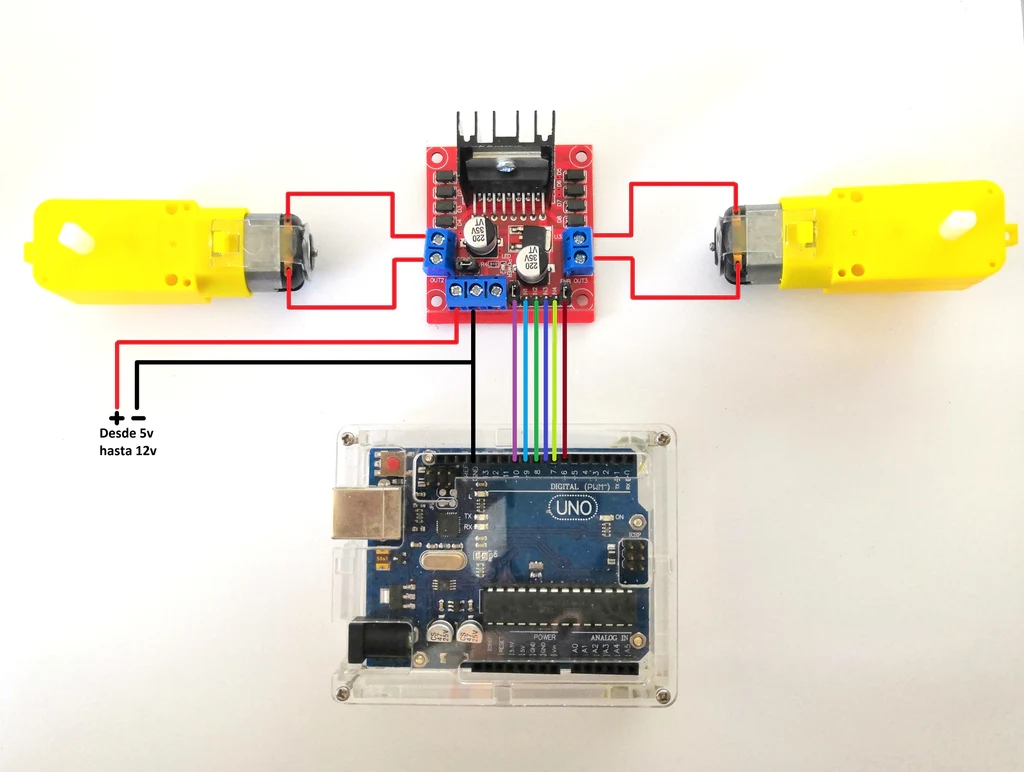 L298N MÓDULO DRIVER MOTOR - Imagen 4