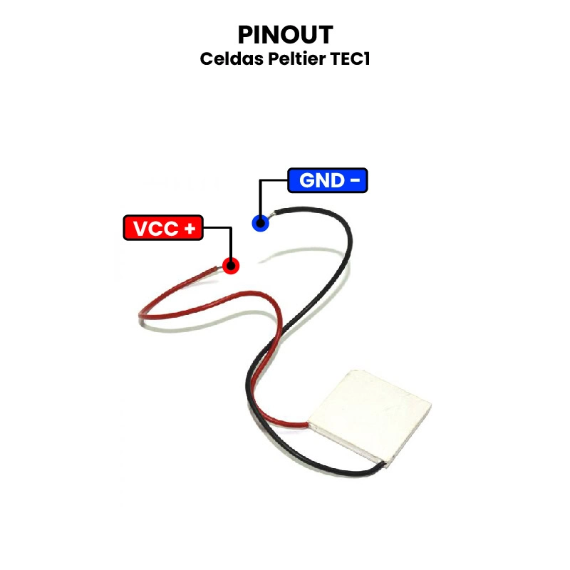MÓDULO PELTIER TEC1-12715 12V 140W - Imagen 3