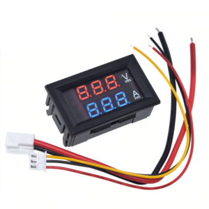 VOLTÍMETRO Y AMPERÍMETRO DIGITAL DC 100V 10A