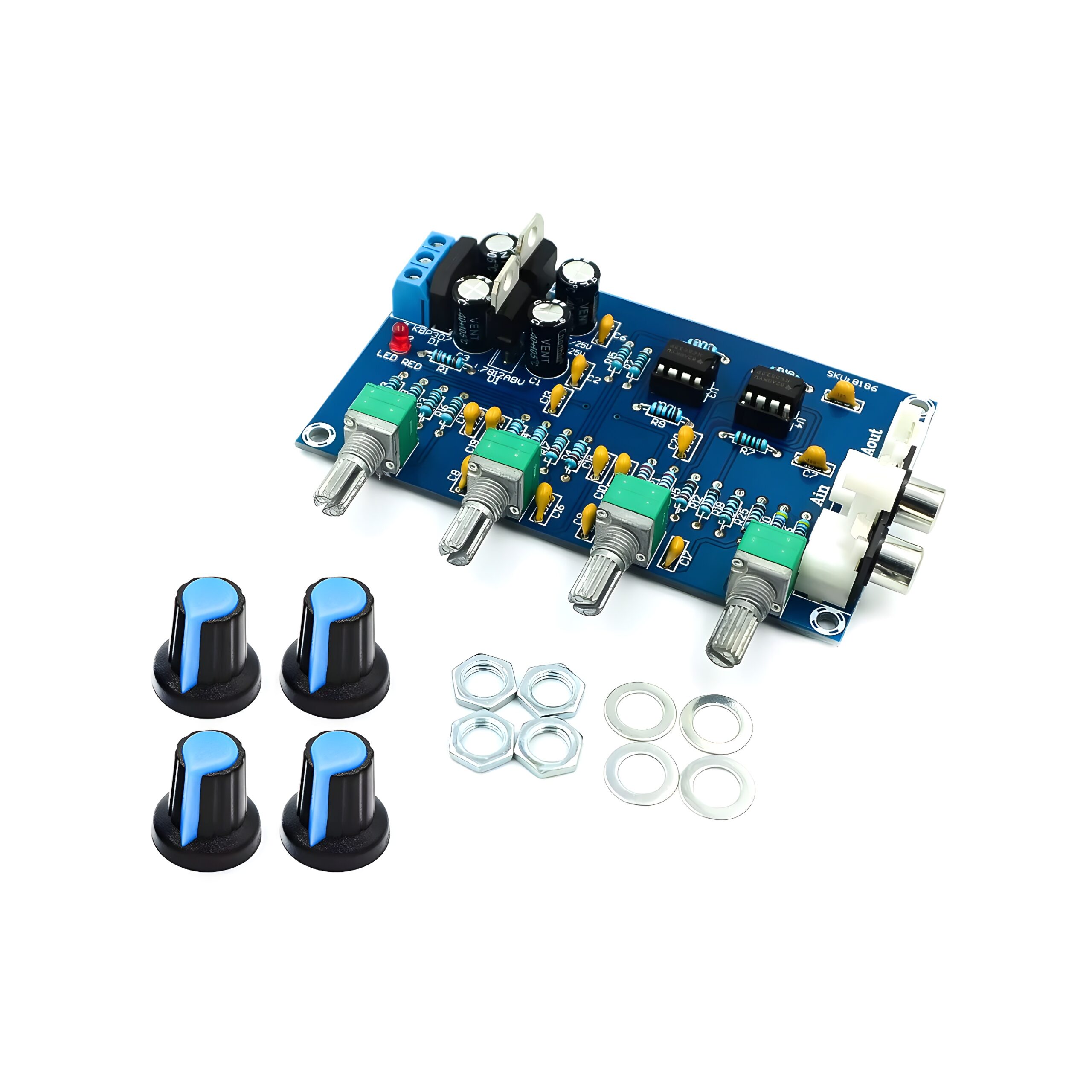 MÓDULO PREAMPLIFICADOR DE AUDIO NE5532 - Imagen 2