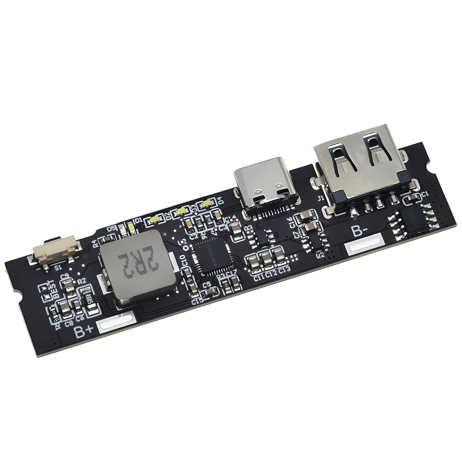 MÓDULO CARGADOR BOOST QC3.0 USB / TIPO C (POWER BANK) - Imagen 2