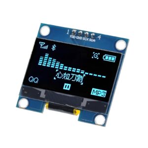 PANTALLA OLED 0.96" 128×64 I2C MONOCROMÁTICO