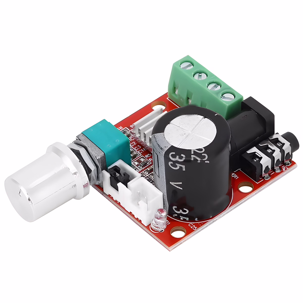 MÓDULO AMPLIFICADOR PAM8610 ESTÉREO CON CONTROL DE VOLUMEN - Imagen 2