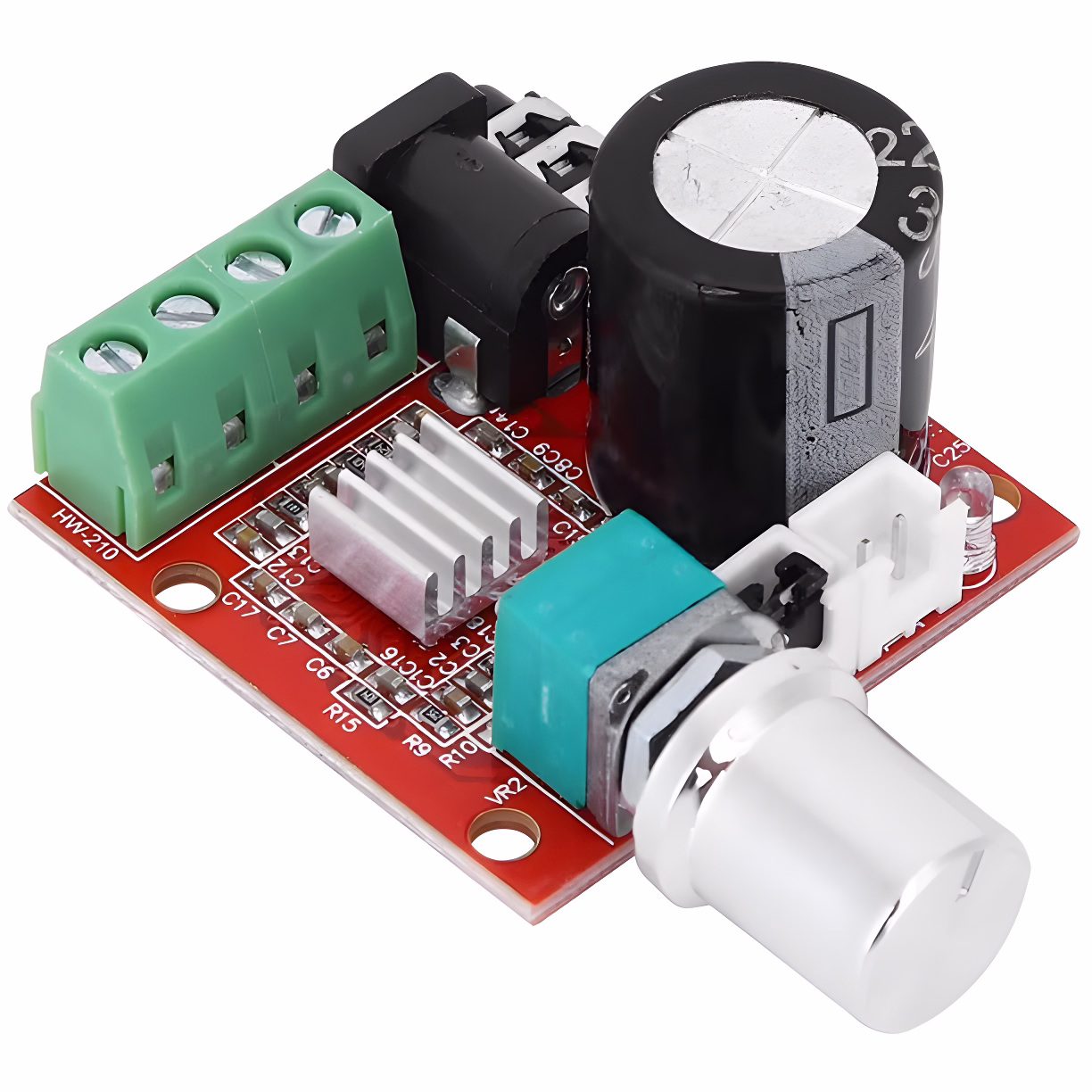 MÓDULO AMPLIFICADOR PAM8610 ESTÉREO CON CONTROL DE VOLUMEN