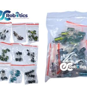 KIT DE CAPACITORES ELECTROLÍTICOS 120 PCS - SET I