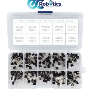 KIT DE TRANSISTORES NPN/PNP TO-92 200 PCS