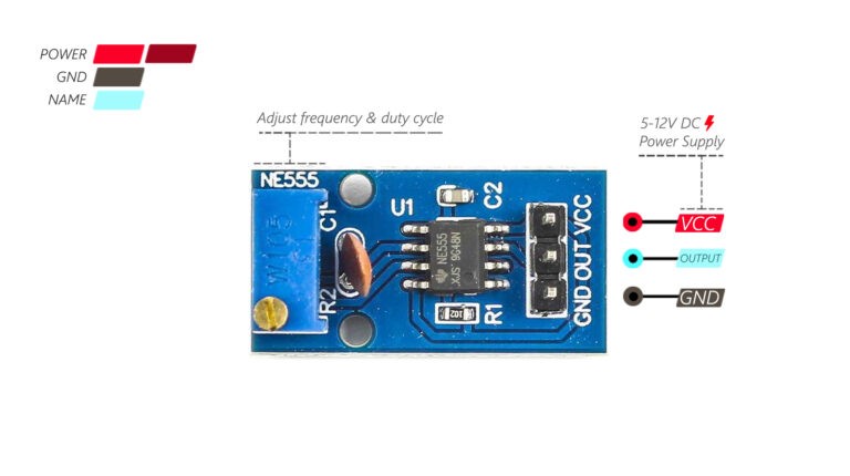 MÓDULO GENERADOR DE PULSO NE555 - Imagen 2